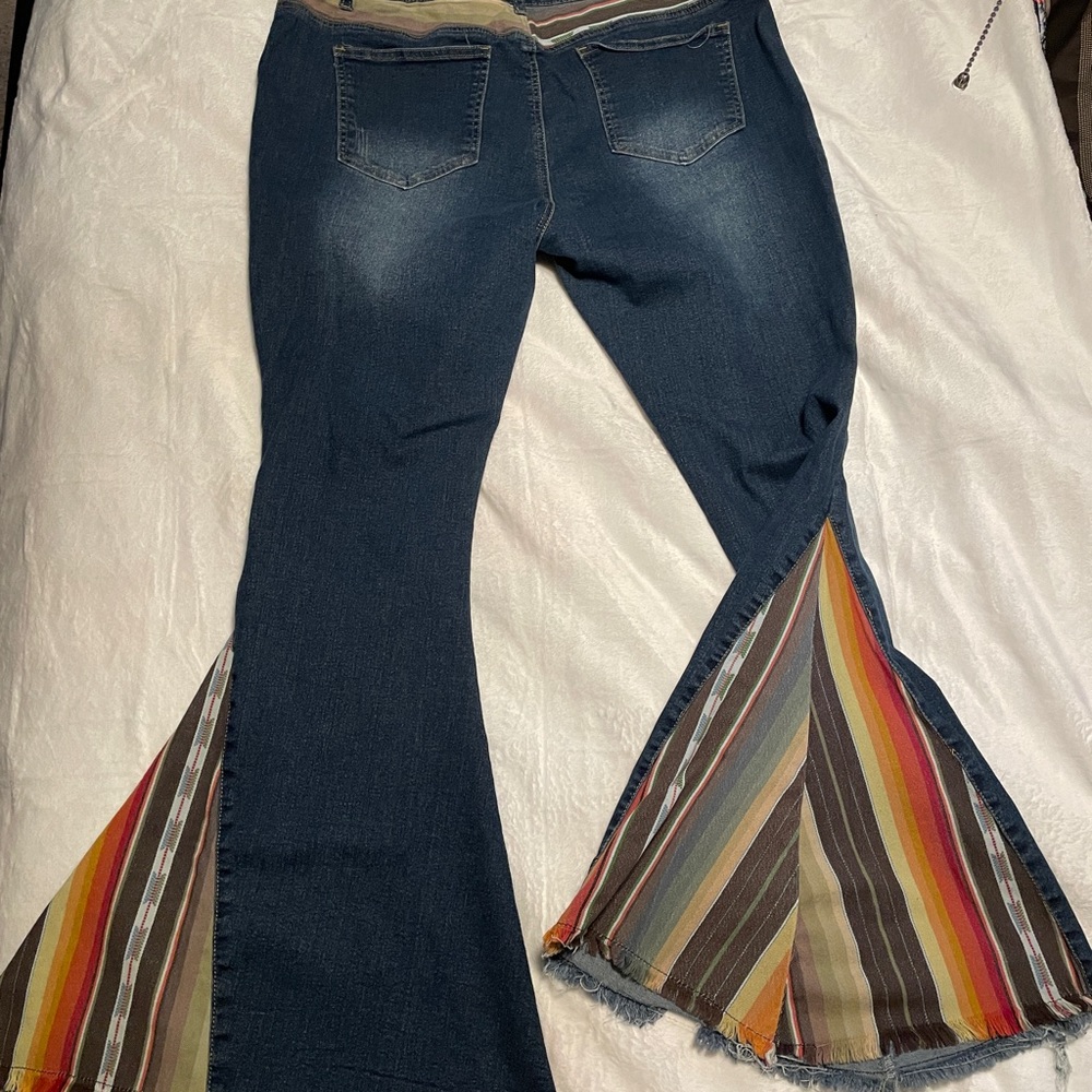 L & B serape flairs